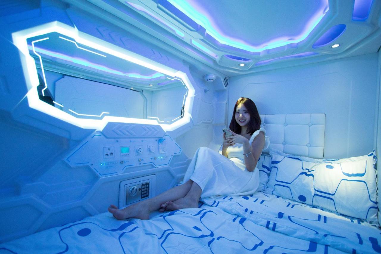 Jc Space Capsule Hotel Kuah Exteriér fotografie