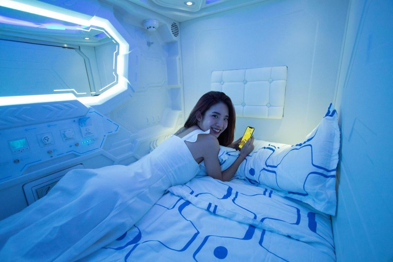 Jc Space Capsule Hotel Kuah Exteriér fotografie